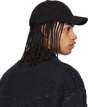 Шапка с козирка Versace Versace Jeans Couture Embroidered Logo Baseball Cap Черно | E78YAZK32_EZG365, 2