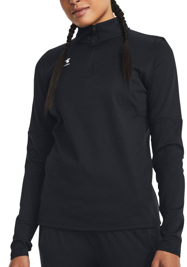 Суитчър Under Armour Challenger Midlayer Sweatshirt Черно | 1379601-001, 0