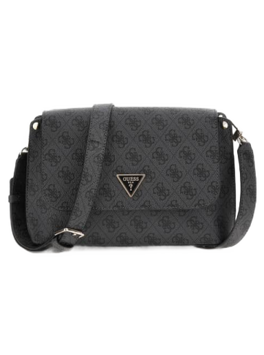 Дамска чанта GUESS Meridian 4G Logo Crossbody Черно | HWSG8778200