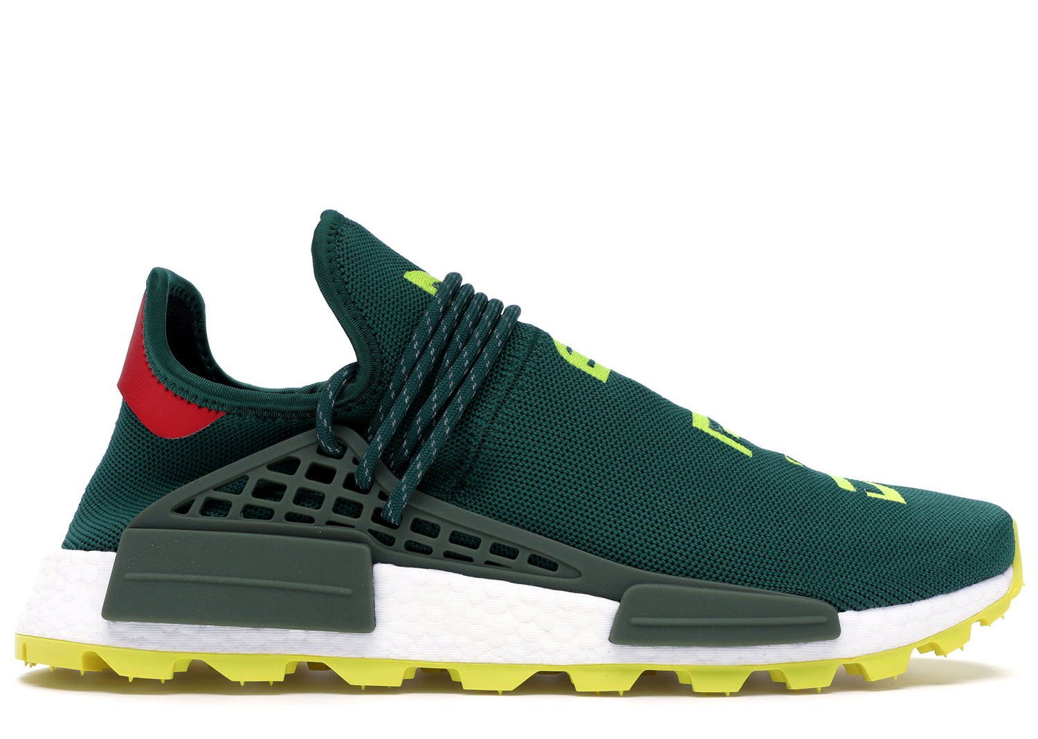 Кецове и обувки adidas Originals NMD Hu Pharrell NERD Green Yellow Зелено | EE6297, 0
