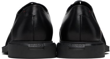 Кецове и обувки BOSS Rubber-Sole Leather Derbys Черно | 50529049, 1