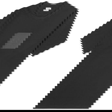Тениска C.P. Company Mercerized Logo T-Shirt Черно | 15CLTS197A-006370W-999, 0