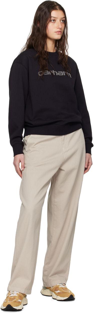 Суитчър Carhartt WIP Work In Progress Rivet Script Sweatshirt Черно | I034420 0M4XX, 3