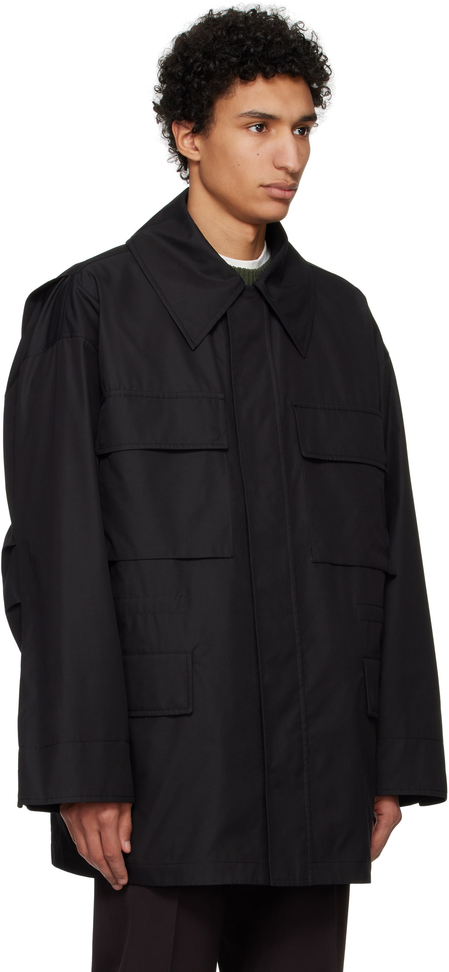 Парка Jil Sander Jil Sander Field Jacket Черно | J22SW0028_J46192, 1