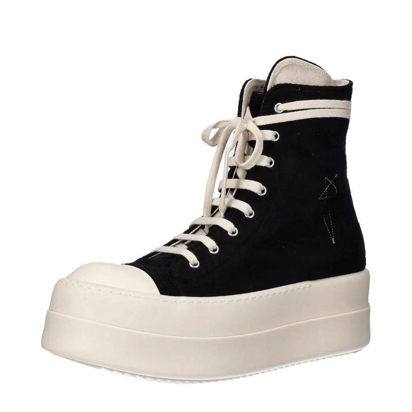 Кецове и обувки Rick Owens Rick Owens DRKSHDW Double Bumper Черно | DU02E7831.BMOEM8
