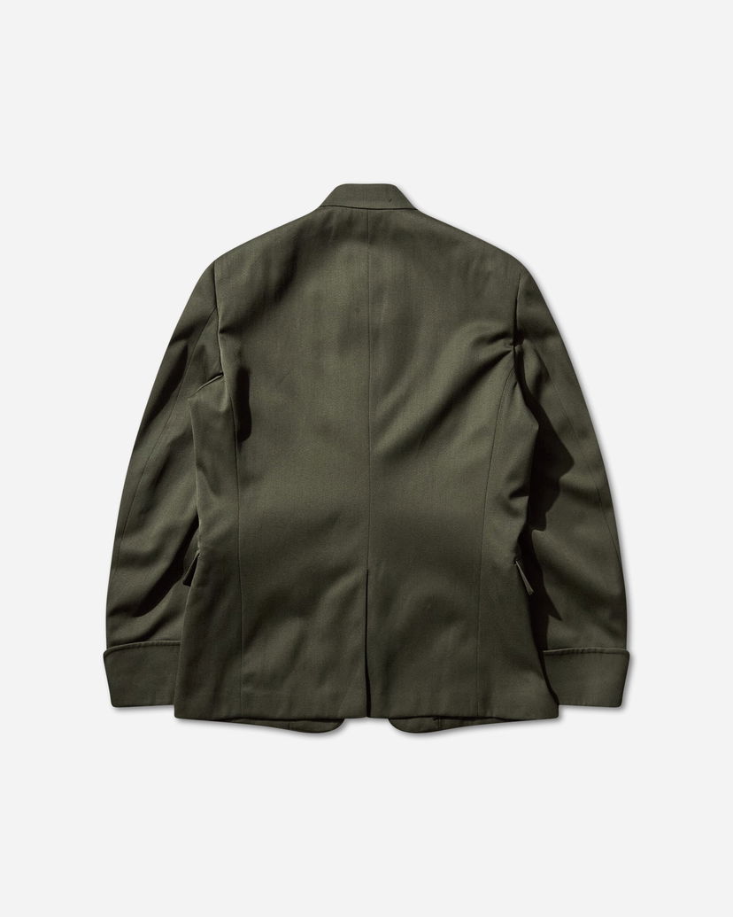 Яке Comme des Garçons Wool Blazer Зелено | PP-J001-W25 1