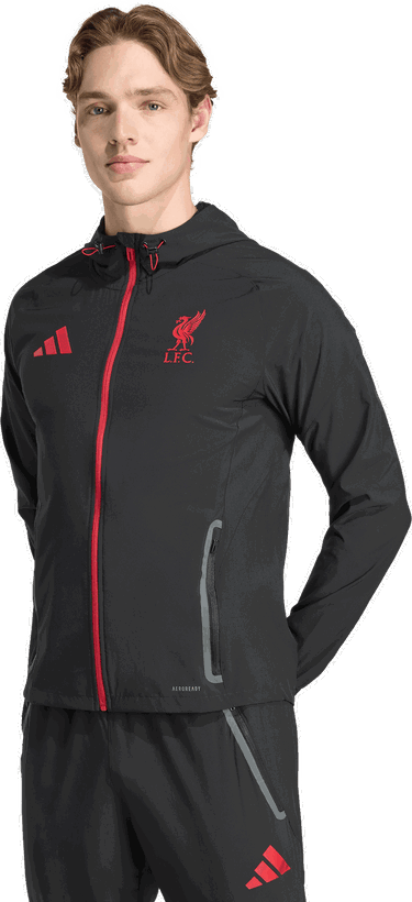 Яке adidas Originals Liverpool FC Tiro25 Competition Vis Tech Track Jacket Черно | jz5556, 4