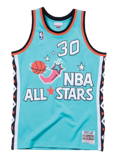 Фланелка Mitchell & Ness ALL STAR 1996 East Scottie Pippen Swingman Jersey Тюркоазено | SMJYEL18053-ASETEAL96SPI