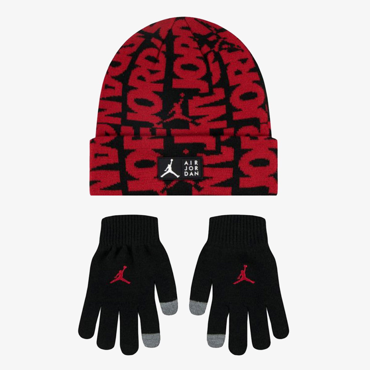 Шапка Jordan JAN AJ AOP BEANIE SET Черно | 9A0792-KR5, 0
