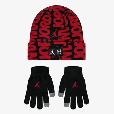 Шапка Jordan JAN AJ AOP BEANIE SET Черно | 9A0792-KR5, 0
