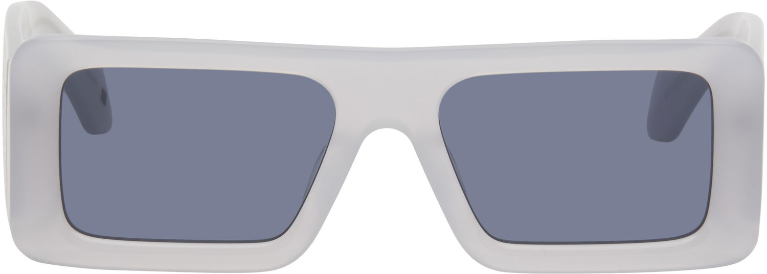 Слънчеви очила Off-White Troy Square Sunglasses Бяло | OERI140S25PLA0010945, 0