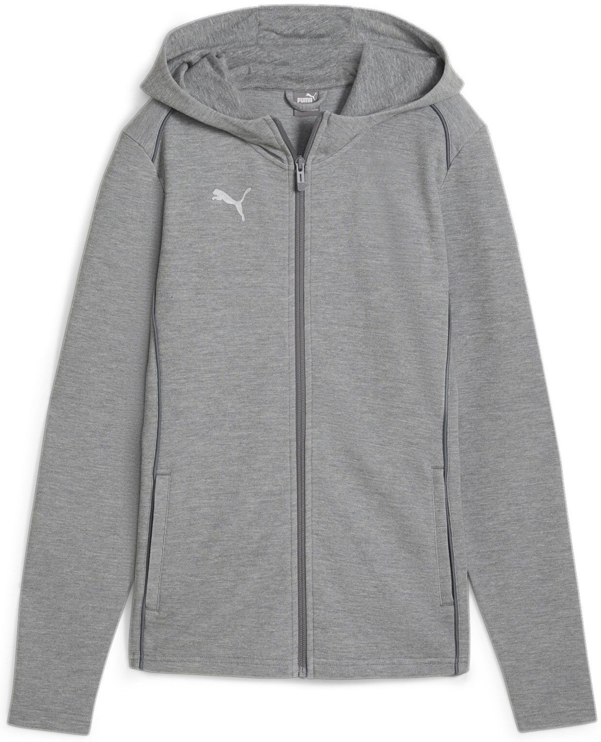Суитчър Puma teamFINAL Casuals Hooded Jkt Wmn Сиво | 658531-33, 0