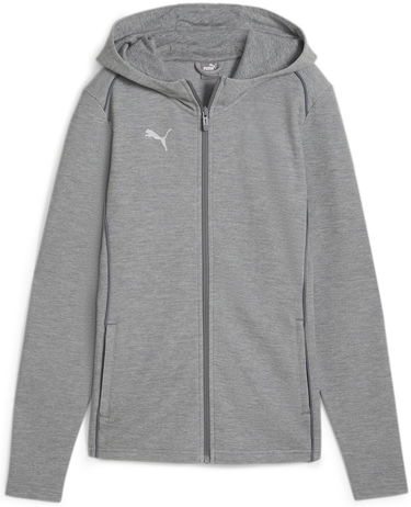 Суитчър Puma teamFINAL Casuals Hooded Jkt Wmn Сиво | 658531-33, 0