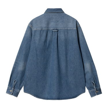 Риза Carhartt WIP Harvey Shirt Синьо | I033346_01_4L, 6
