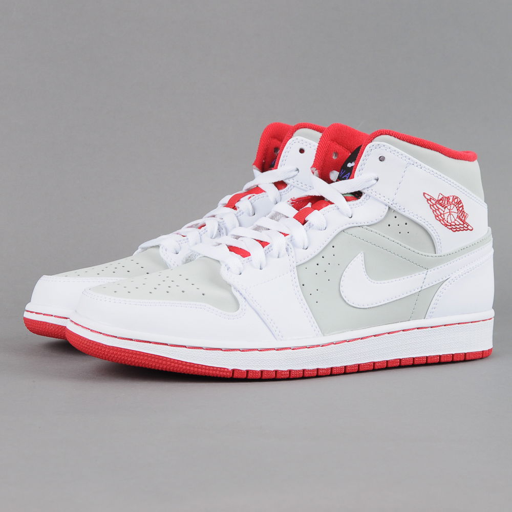Кецове и обувки Jordan Air Jordan 1 Mid "Hare" 2015 Бяло | 719551-123, 1