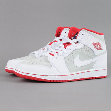Кецове и обувки Jordan Air Jordan 1 Mid "Hare" 2015 Бяло | 719551-123, 1