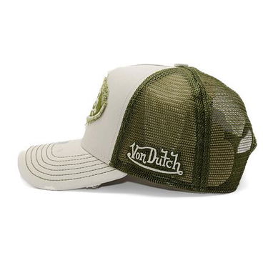 Шапка с козирка Von Dutch Von Dutch Trucker Kalmar Twill Cap Бежово | VD-7030847, 2
