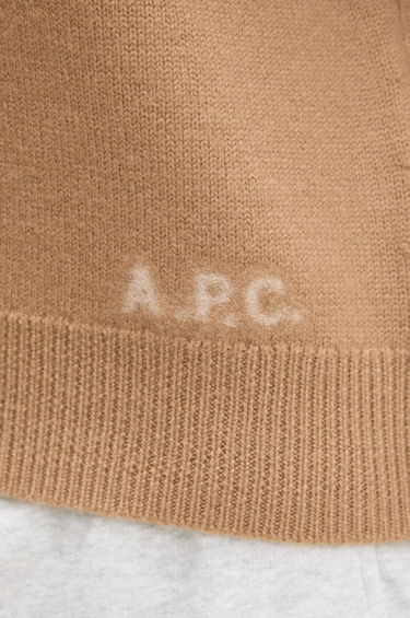 Пуловер A.P.C. A.P.C. Pull Esther Wool Sweater Кафяво | WVBDK.F23373.CAB, 3