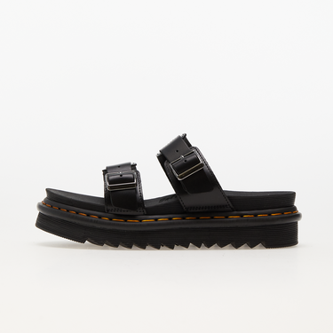 Кецове и обувки Dr. Martens Myles Brando Leather Buckle Slide Черно | 23523001, 0