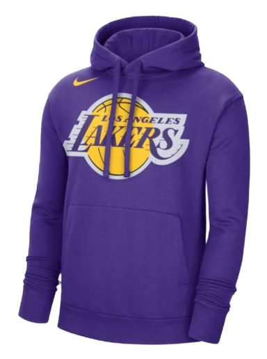 Суитчър Nike Los Angeles Lakers Fleece Pullover Hoodie Тъмно синьо | DN4709-504