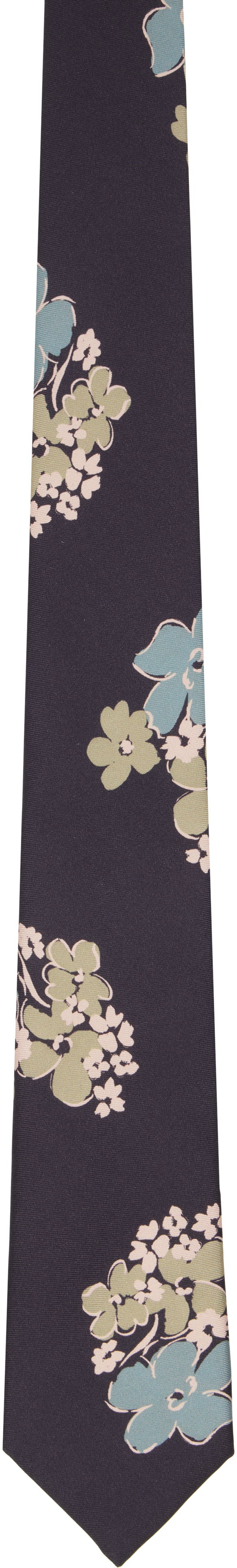 Шал Paul Smith Paul Smith Cosmos Flower Tie Тъмно синьо | M1A-0TIE-PT376-49, 0