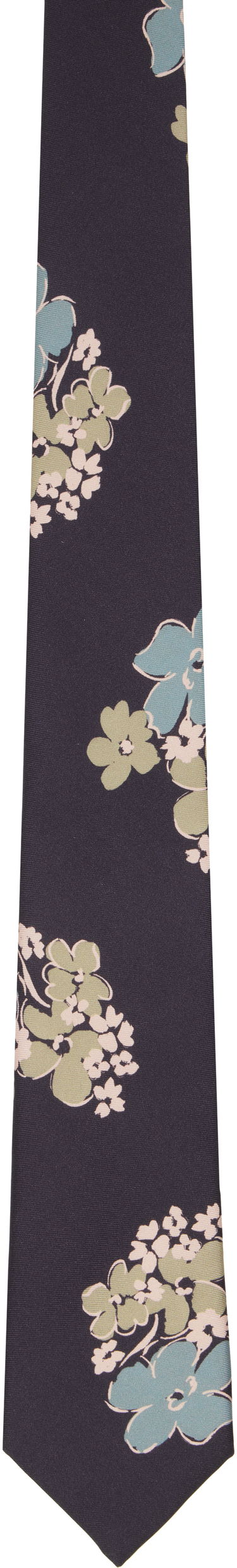 Шал Paul Smith Paul Smith Cosmos Flower Tie Тъмно синьо | M1A-0TIE-PT376-49, 0