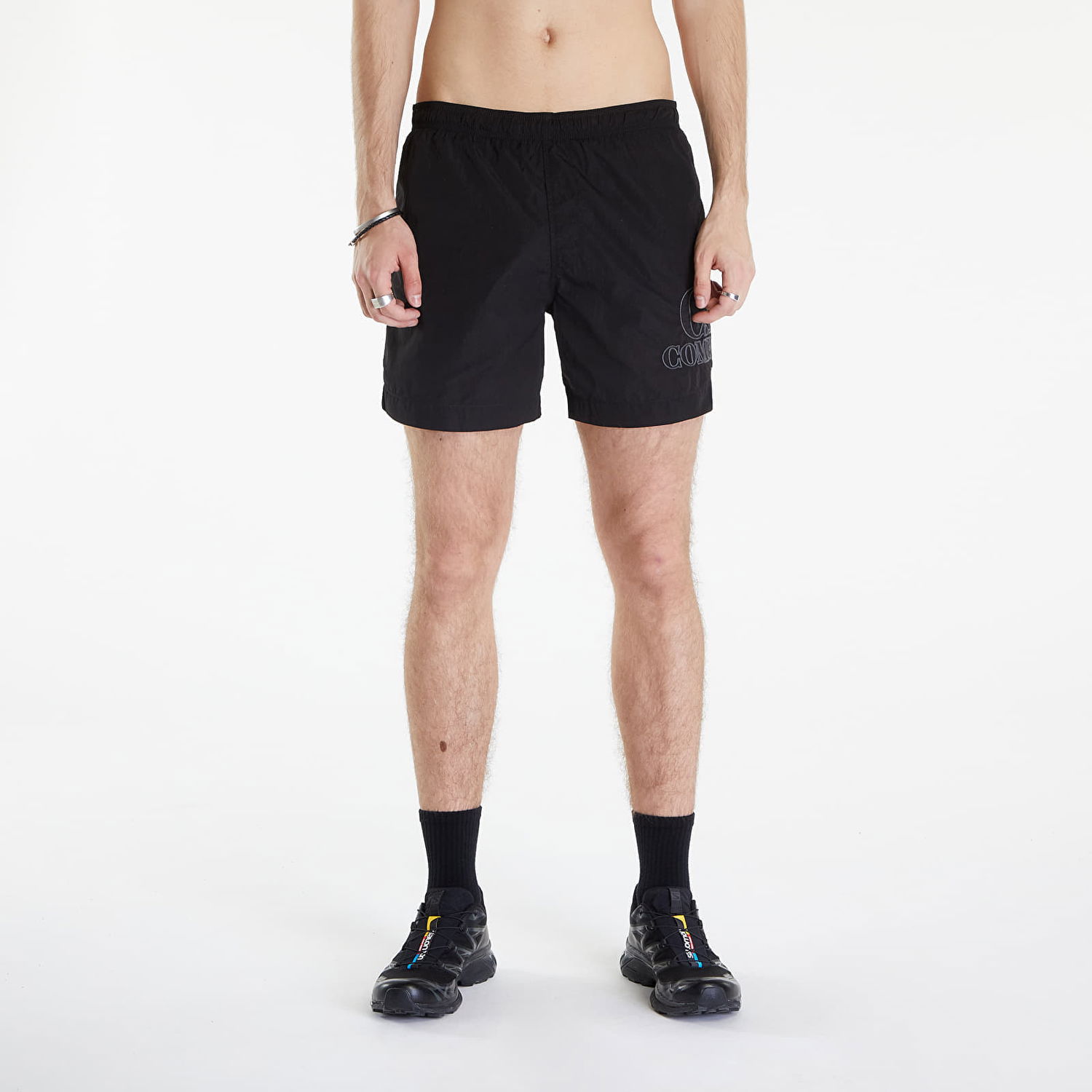 Къси панталони C.P. Company Boxer Beach Shorts Black Черно | 16CMBW218A006369G-999, 0