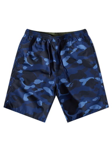 Къси панталони BAPE Colour Camo Shark Reversible Short Navy Тъмно синьо | 001SPJ301017M-NVY