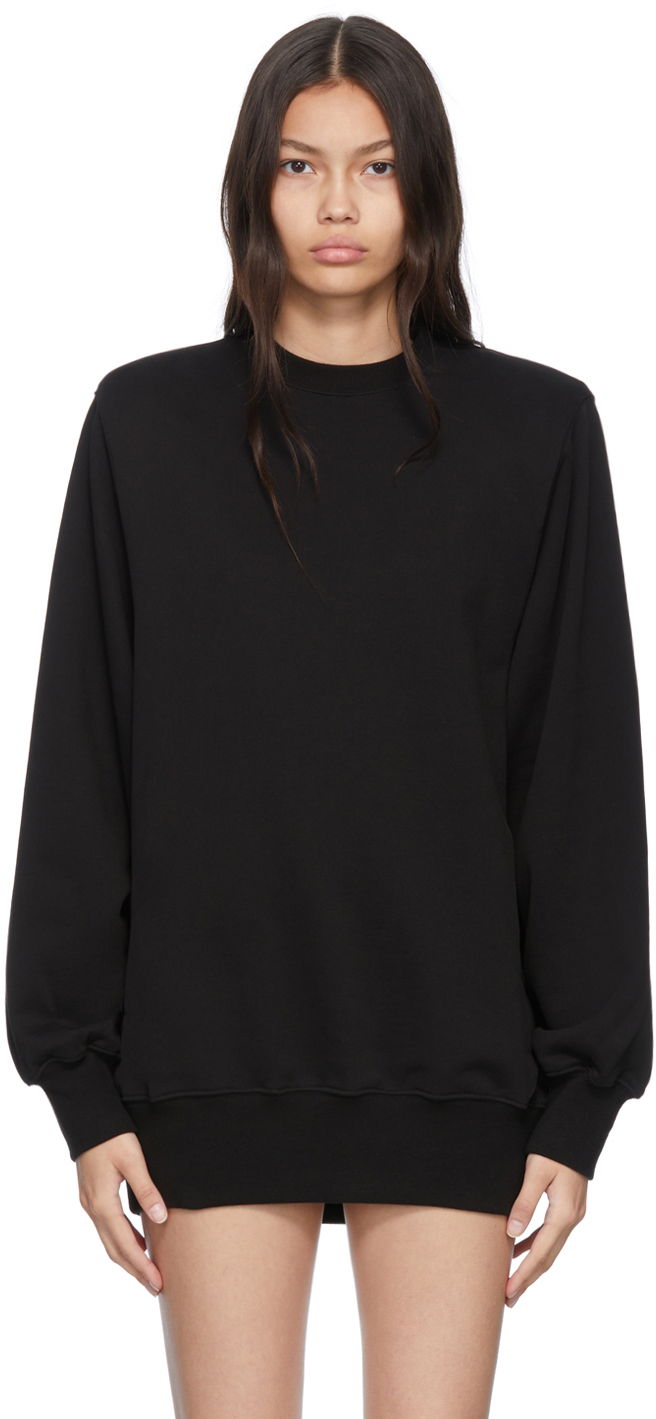 Суитчър WARDROBE.NYC Cotton Sweatshirt Черно | W5020R06, 0