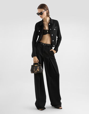 Дамска чанта Dolce & Gabbana Marlene Day Mini Bag With Charms Черно | BB7744A00708I984, 1