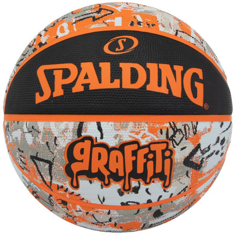 Спортна екипировка Spalding Basketball Graffiti Многоцветен | 84376z-orange, 0