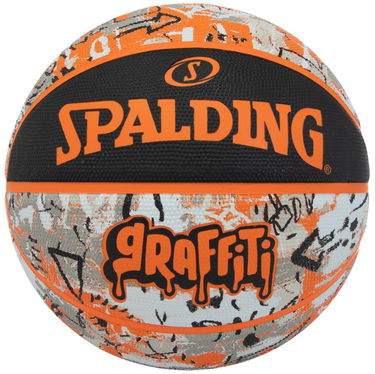 Спортна екипировка Spalding Basketball Graffiti Многоцветен | 84376z-orange, 0