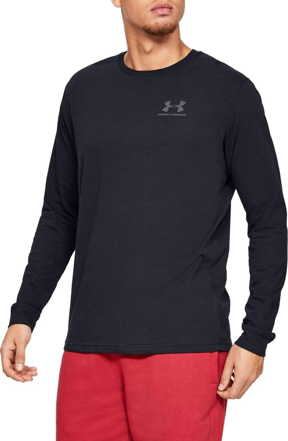 Тениска Under Armour Sportstyle Left Chest T-Shirt Черно | 1329585-001, 0