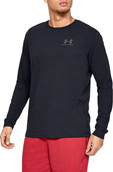 Тениска Under Armour Sportstyle Left Chest T-Shirt Черно | 1329585-001, 0