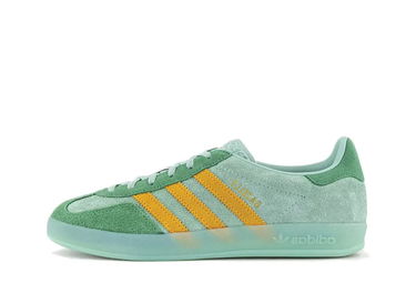 Кецове и обувки adidas Originals Gazelle Indoor Hazy Green Yellow Зелено | IG6783, 0