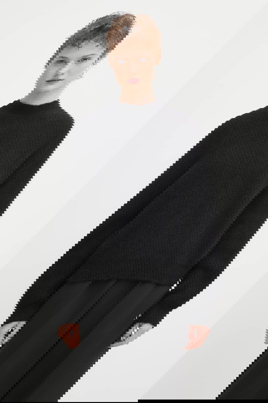 Пуловер A.P.C. A.P.C. Pull Emilia Knit Sweater Черно | WPABE.F23449, 0