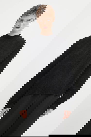 Пуловер A.P.C. A.P.C. Pull Emilia Knit Sweater Черно | WPABE.F23449, 0