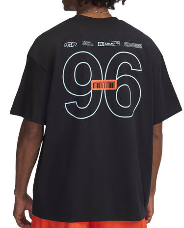 Тениска Under Armour HWT Hoops Mix Tape Short Sleeve T-Shirt Черно | 1390189-001, 1