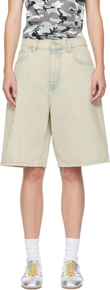 Къси панталони Carhartt WIP Work In Progress Brandon Denim Shorts Бежово | I031919 01SN, 0