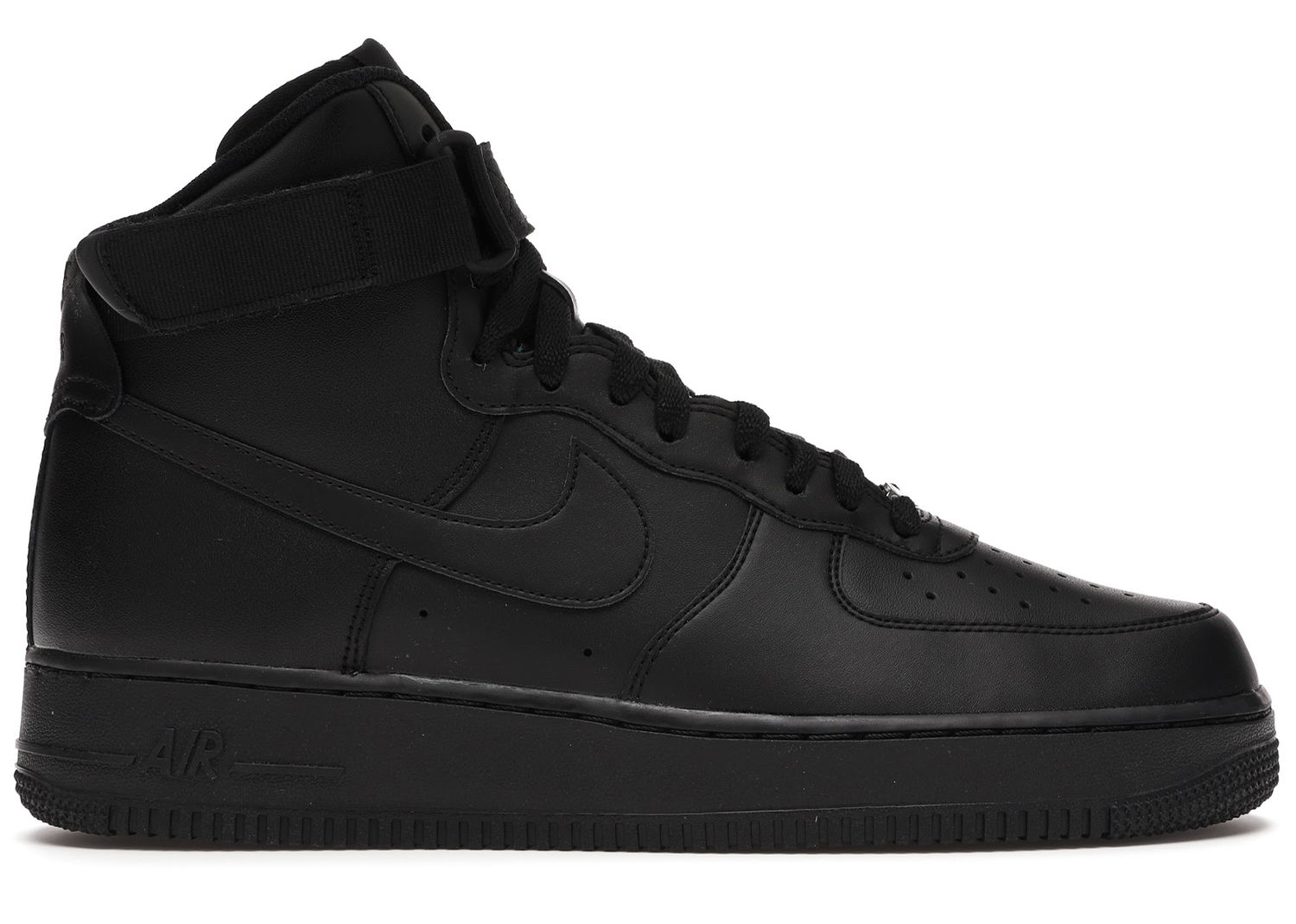 Кецове и обувки Nike Air Force 1 High Triple Black 2017/2020 Черно | 315121-032, 0