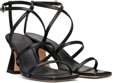 Аксесоари Aeyde Aeyde Edda Leather Heeled Sandals Черно | A11-HS-HLMS75CH152-SS25-800-007, 3