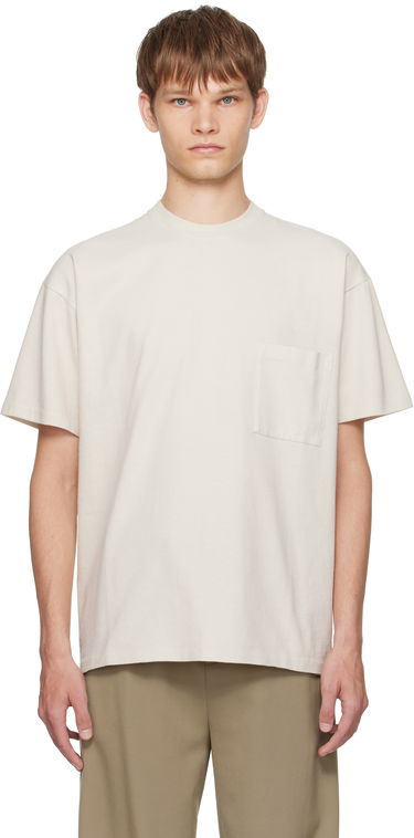 Тениска The Row The Row Niels Pocket T-Shirt Бежово | 1112-K526, 0