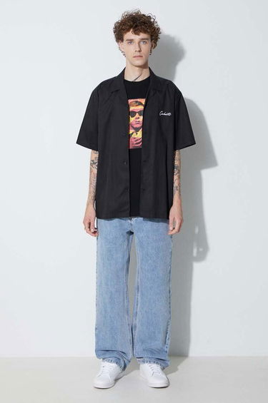Тениска Maharishi Warhol Polaroid Portrait T-Shirt Черно | 9711.BLACK, 1