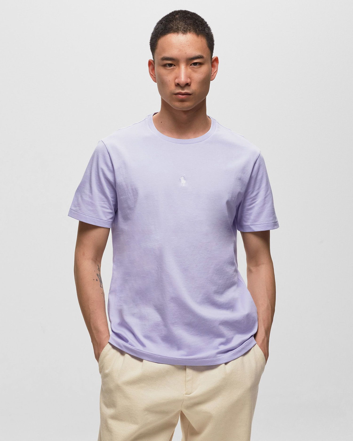Тениска Polo by Ralph Lauren SHORT SLEEVE-T-SHIRT Лилаво | 710839046036, 1