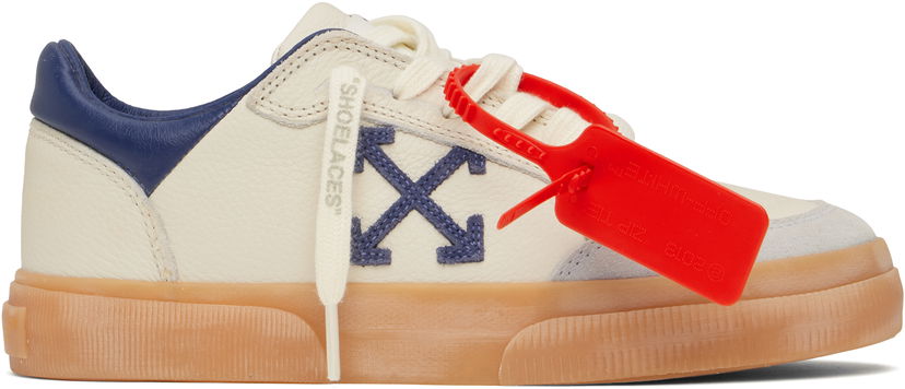 Панталони Off-White Off-White Vulcanized Vintage Бяло | OWIA288S25LEA0024045