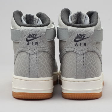 Кецове и обувки Nike WMNS Air Force 1 HI Premium Сиво | 654440-008, 3