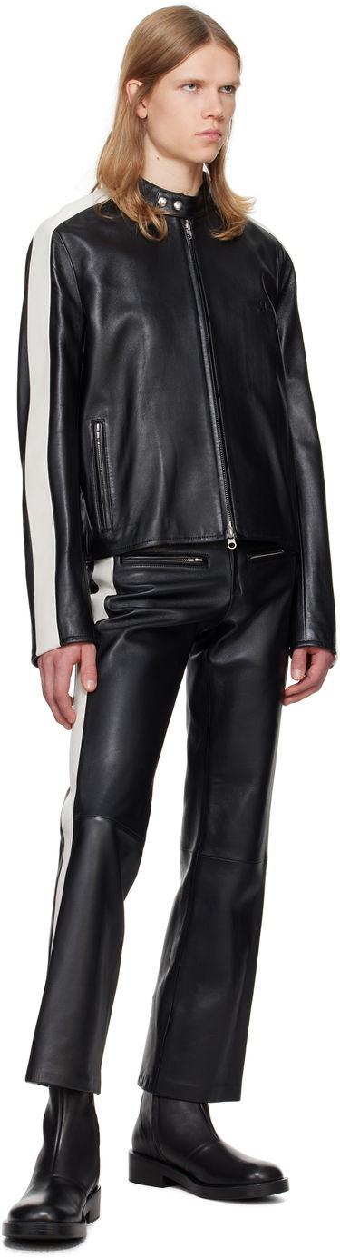 Яке Courrèges Courrèges Contrast Biker Jacket Черно | 324LBL199CV0005, 3