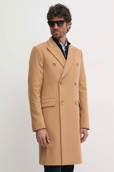 Палта Paul Smith Paul Smith Double-Breasted Wool Coat Бежово | M1R.224P.N00110, 1