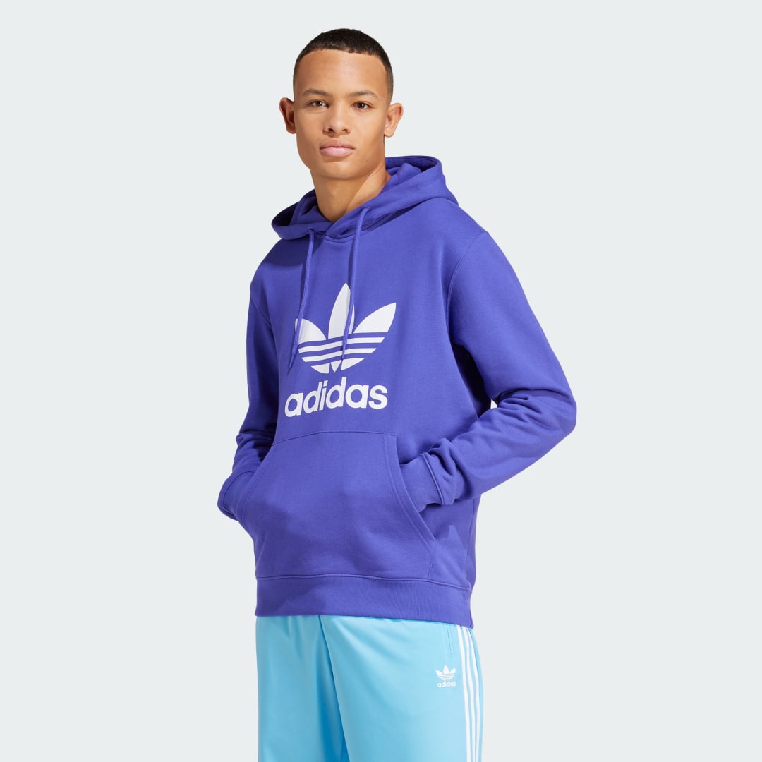 Суитчър adidas Performance Adicolor Classics Trefoil Тъмно синьо | IM9398, 0