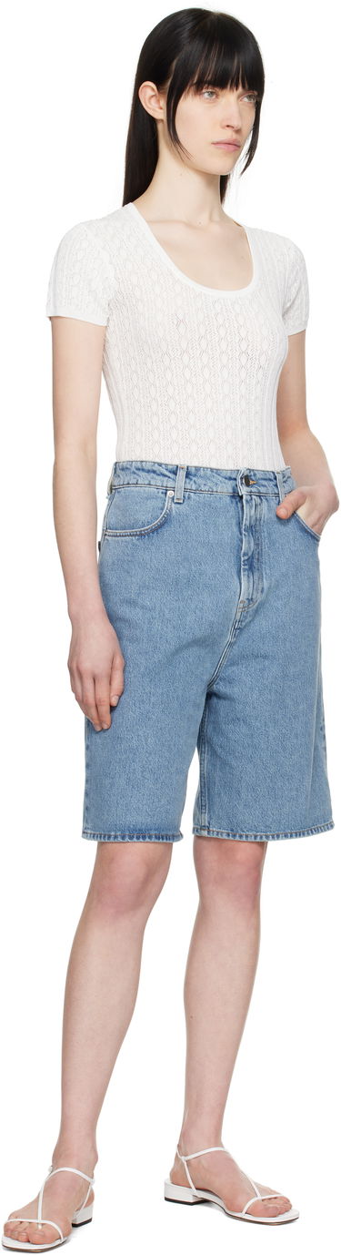 Тениска Loulou de Saison Loulou de Saison Silas Bodysuit Бяло | SILAS, 4